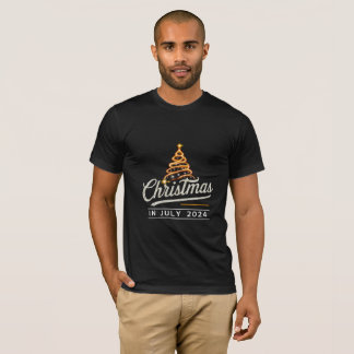 T-shirt Noël En Juillet 2024 Chemise, Père Noël D'Été