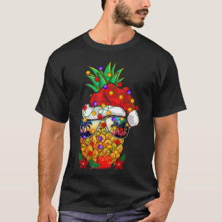 T-shirt Noël en juillet Ananas Drôle Joyeux Noël