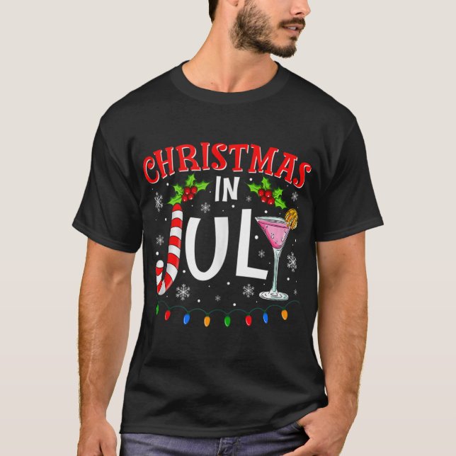 T-shirt Noël En Juillet Été Funny Beach Vacances Tank (Devant)