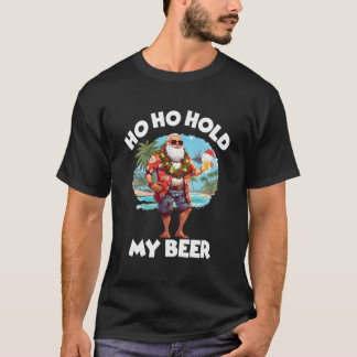 T-shirt Noël En Juillet Été Père Noël Lunettes de soleil H
