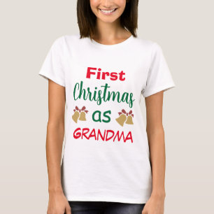 T-shirt Noël familial Premier Noël comme grand-mère