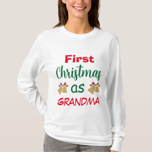T-shirt Noël familial Premier Noël comme grand-mère