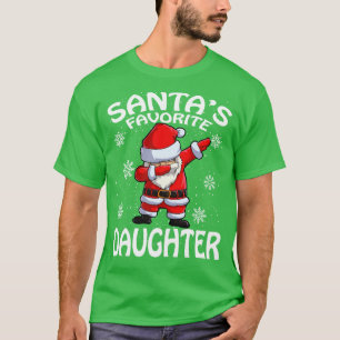 T-shirt Noël Favorite Fille Santas