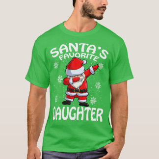 T-shirt Noël Favorite Fille Santas