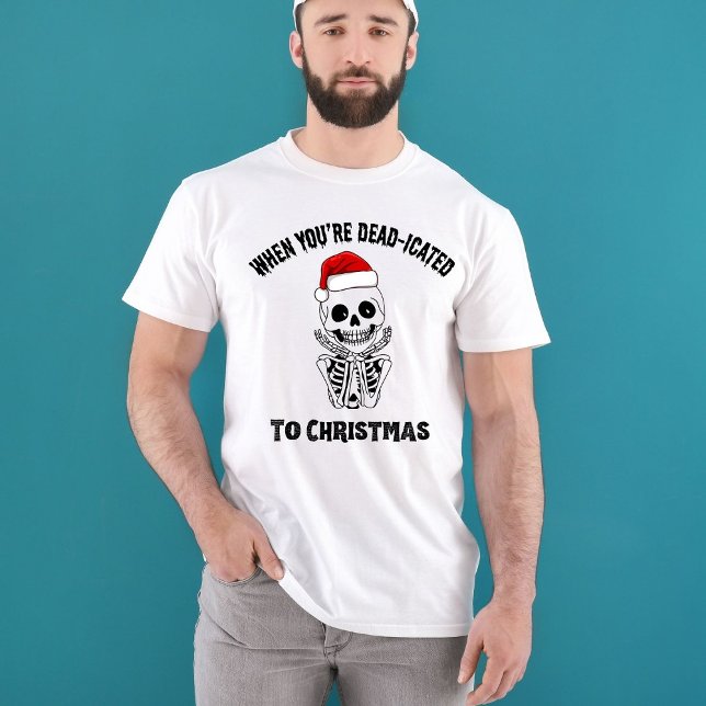 T-shirt Noël Funny Skeleton Holiday Pun Cadeau (Créateur téléchargé)