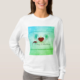 T-shirt Noël Greyhound italien