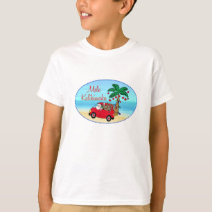 T-shirt Noël hawaïen