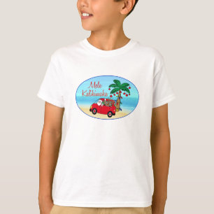 T-shirt Noël hawaïen