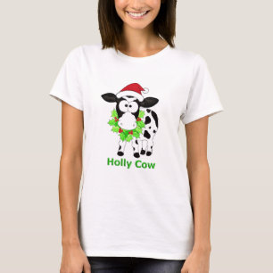 T-shirt Noël Holly Cow