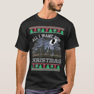 T-shirt Noël Humour politique Noël Noël Noël Dit Pro Trump