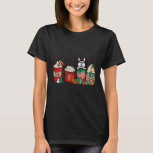 T-shirt Noël Husky Chien Coupes de café xmass Winter Pet D