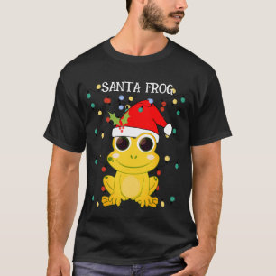 T-shirt Noël Jaune PÈRE NOËL FROG Unisex