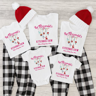 T-shirt Noël kitsch Vacances famille correspondant