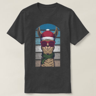 T-shirt Noël Llama