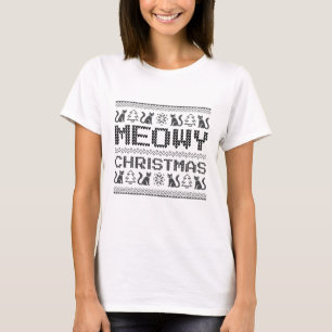 T-shirt Noël Meowy