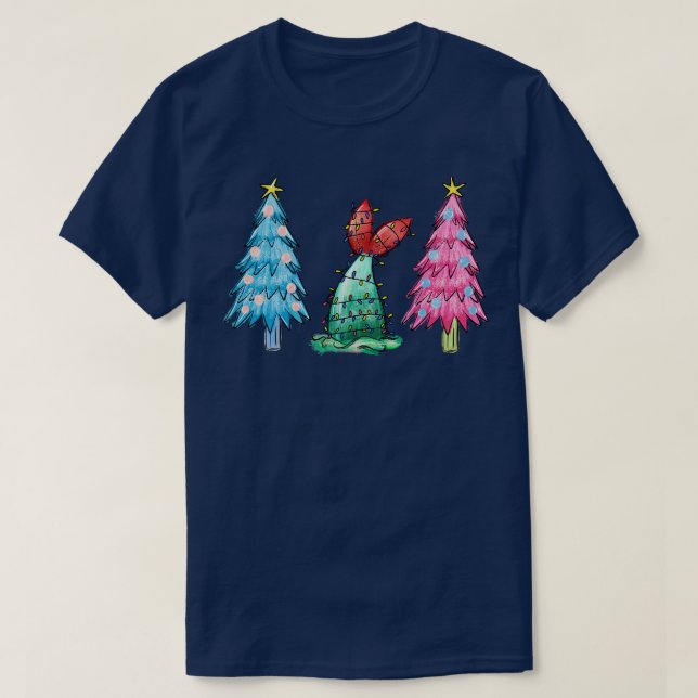 T-shirt noël mermaid (Design devant)