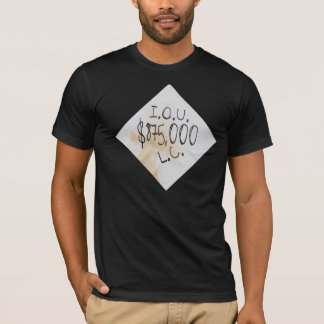 T-shirt Noël muet et plus muet I.O.U. de Lloyd