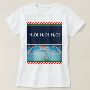 T-shirt Noël Nageur Natation