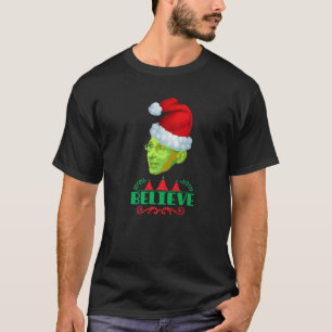 T-shirt Noël Naughty Fauci Elf Funny Fauci Gn