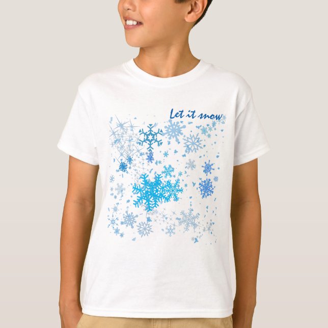 T-shirt Noël neige (Devant)