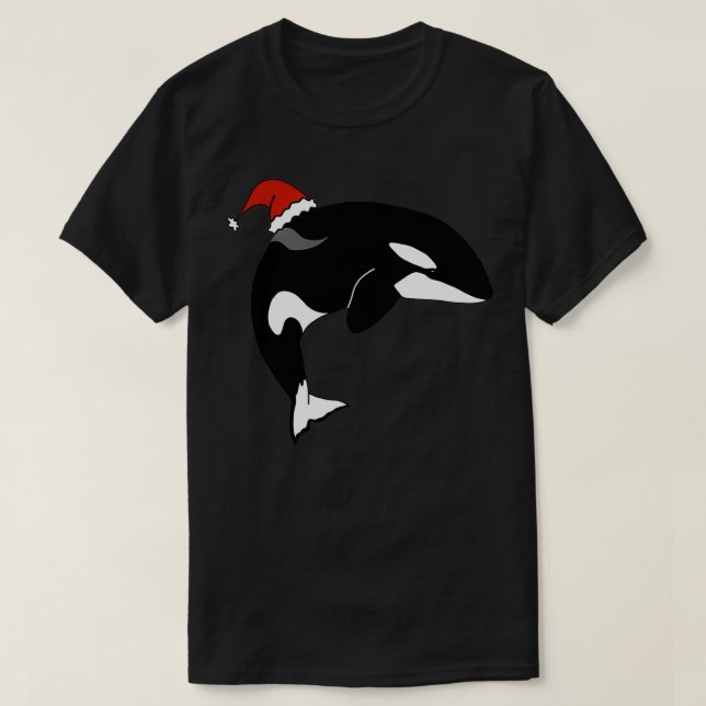 T-shirt Noël Orca Killer Whale (Design devant)