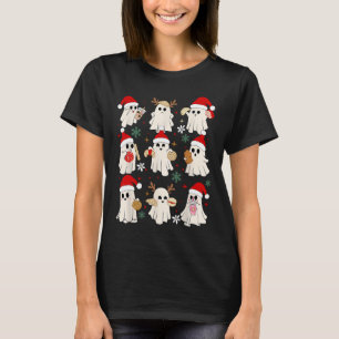 T-shirt Noël Pantasmas Fantôme Père Noël Conchas