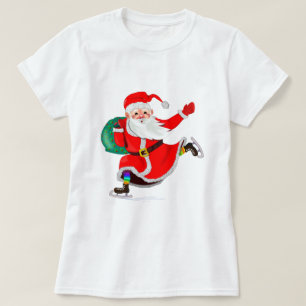 T-shirt Noël Père Noël avec cadeaux