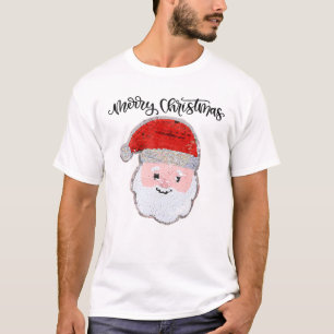 T-shirt Noël Pour Les Filles Et Les Garçons Flip Sequin 