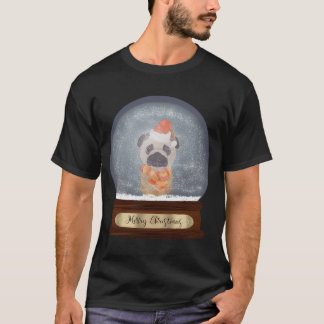 T-shirt Noël Pug 