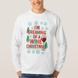 T-shirt Noël rit dans l'encre d'alcool