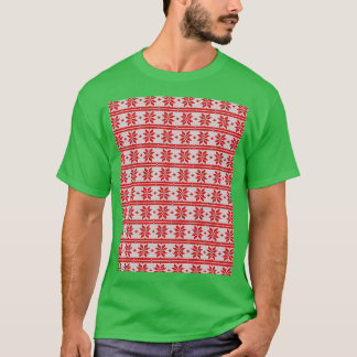 T-shirt Noël sans couture Tricots Motifs Graphic TShir