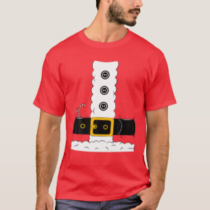 T-shirt Noel Santa Claus Suit Adulte Hommes Femmes Enfants