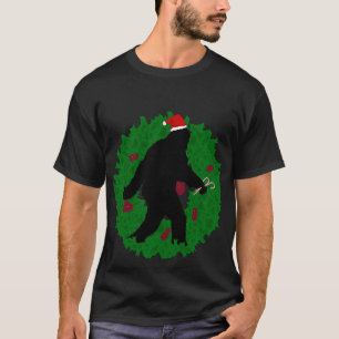 T-shirt Noël Sasquatchant