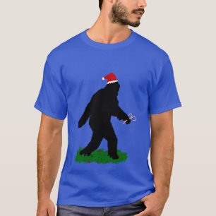 T-shirt Noël Sasquatchant