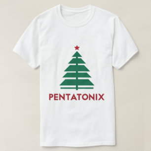 T-shirt Noël slick Pentatonix