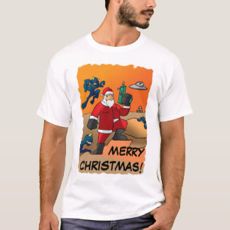 T-shirt Noël sur Mars