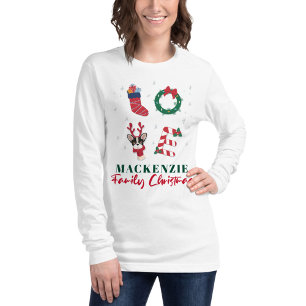 T-shirt Noël Vacances Matché Famille Maman