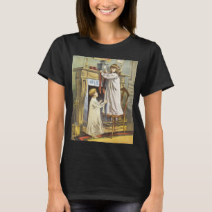 T-shirt Noël victorien, Bas de Noël pour enfants