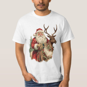 T-shirt Noël vintage du Père Noël