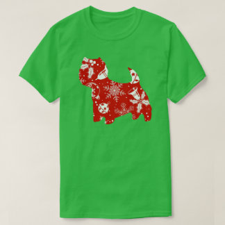 T-shirt Noël Westie