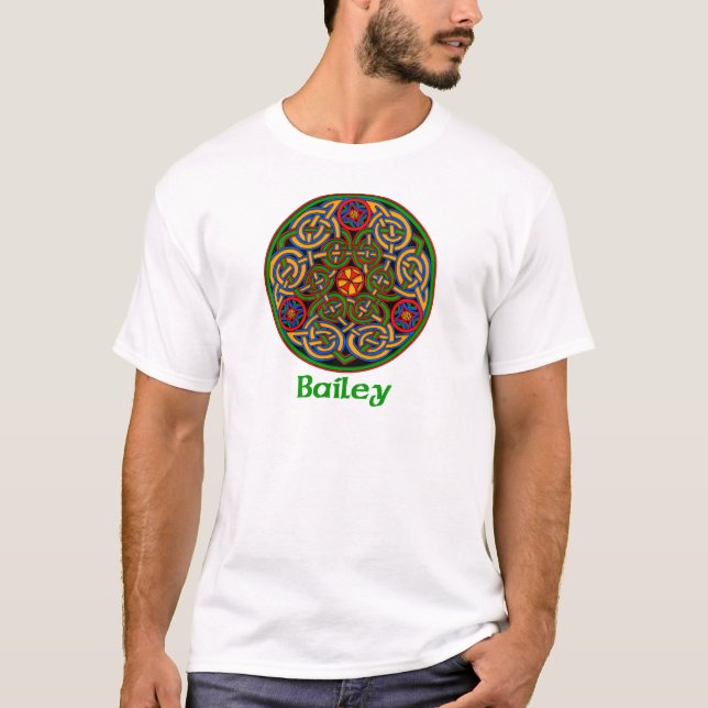 T-shirt Noeud de Celtic de Bailey (Devant)