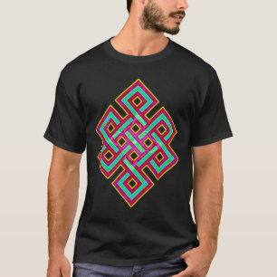 T-shirt Noeud éternel bouddhiste