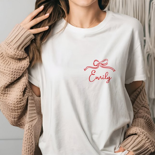 T-shirt Nœud papillon fantaisiste et coquet pour la douche (Créateur téléchargé)