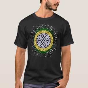 T-shirt Noeud tressé céleste/irlandais/écossais/viking, no