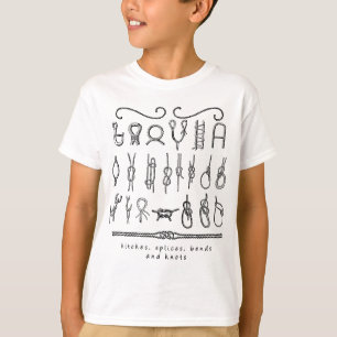 T-shirt noeuds de navigation