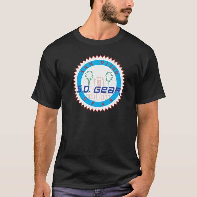 T-shirt Noir 1990 de chemise de parodie de vitesse de LA (Devant)
