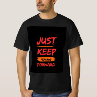 T-shirt noir à demi-manches