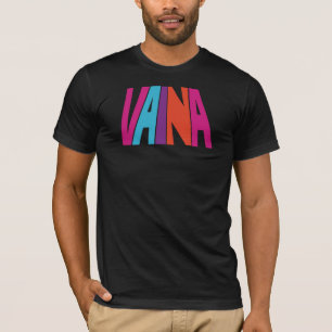 T-shirt Noir alternatif d'encolure ras du cou