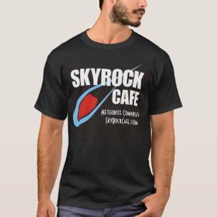 T-shirt noir avec le logo noir