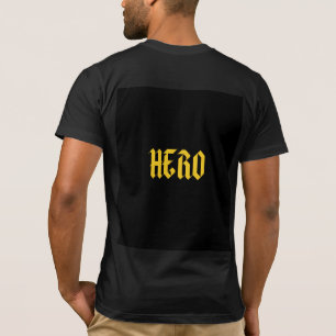 T-shirt noir avec meilleur design